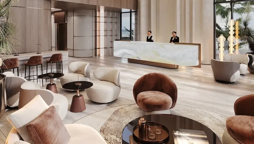 Lobby of Wyndham Residences