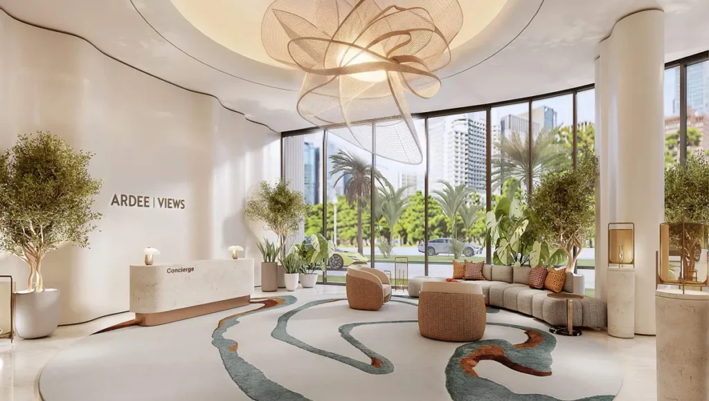 lobby of The Views